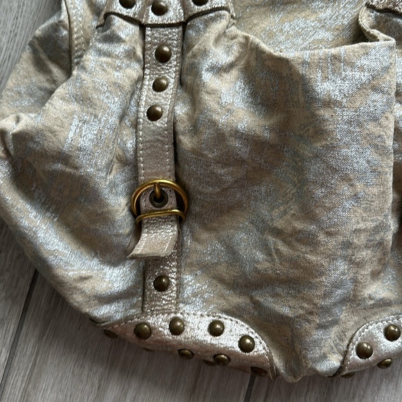 Ipa Nima Farrah Brushed Metallic Hobo Bag - Picture 12 of 17